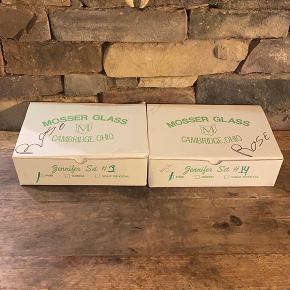 18 Piece Mosser Glass Pink Depression Glass Child’s Jennifer Set, 3 & 14 - Picture 16 of 16